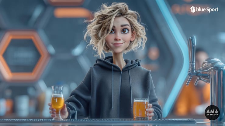 <p>Hauptprotagonistin Emma ist ein KI-Charakter mit Charme. </p>