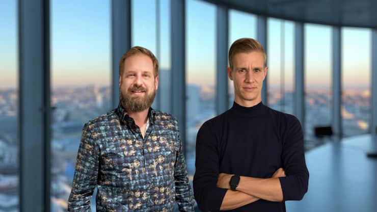 <p>Die Pingen-Co-Gründer Sandro Kunz (l.) und Graem Lourens glauben an den physischen Brief – im digitalen Gewand.</p>