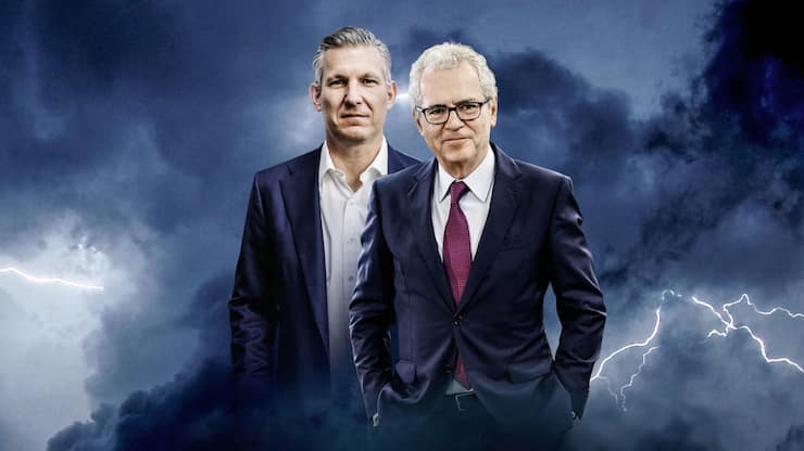 <p>Beschleunigter Aufstieg: Nestlé-CEO Philipp ­Navratil (l.) und der zukünftige VR-Präsident Pablo Isla.</p>