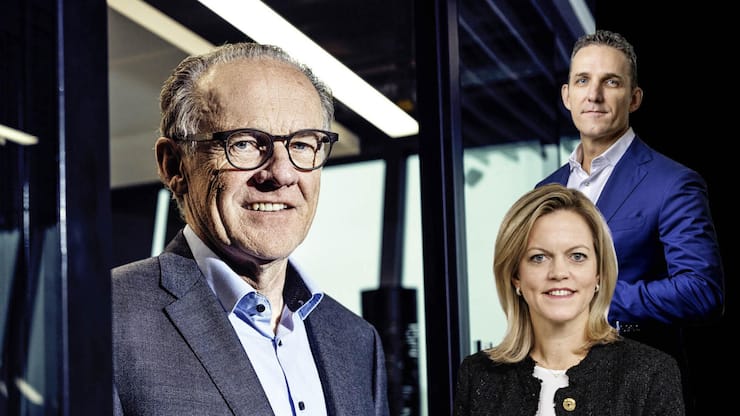 <p>Raiffeisen-Präsident Thomas Müller (l.) tritt ab. Sandra Lathion hat die Wahl <br />des neuen CEO Gabriel Brenna gesteuert.</p>