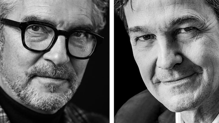 <p>CEO Laurent Dordet (r.) und Kreativchef Philippe Delhotal halten bei La Montre Hermès die Zügel in der Hand – und treiben die Marke tritt­ sicher vorwärts.</p>