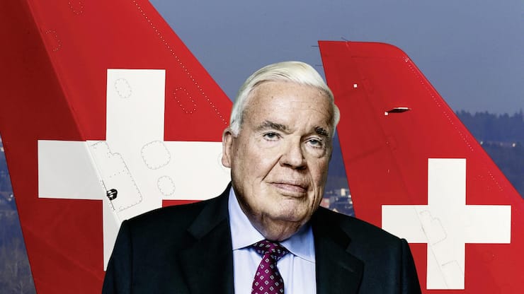 <p>Rund 30-mal pro Jahr nutzt ­Klaus-Michael Kühne die Swiss.</p>