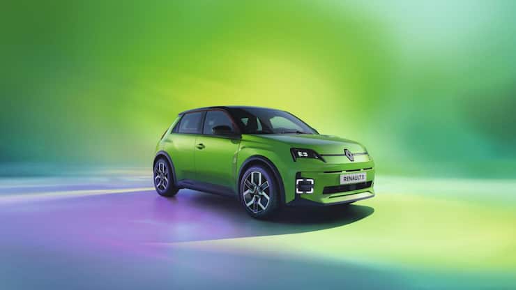 <p>Unbeschwerte Fröhlichkeit: Der Renault 5 E-Tech.</p>