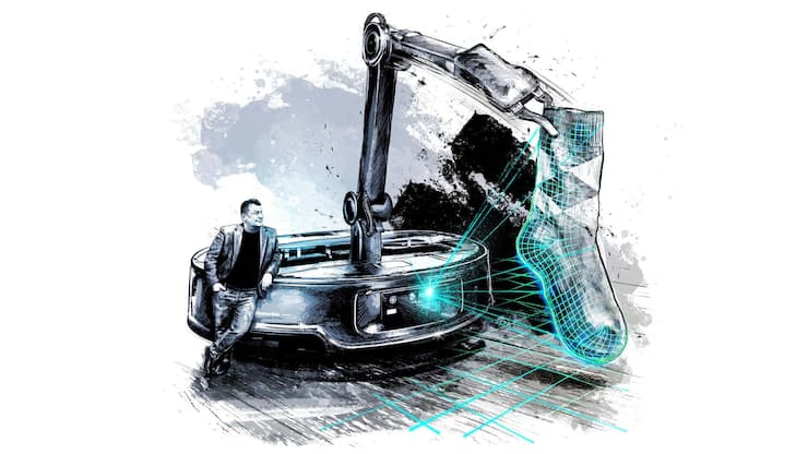 <p>Der Putzroboter Saros Z70 will mehr als nur putzen: Er soll auch aufräumen. </p>