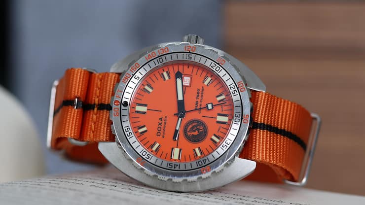 <p>Die Taucheruhr Sub 750T von Doxa.</p>