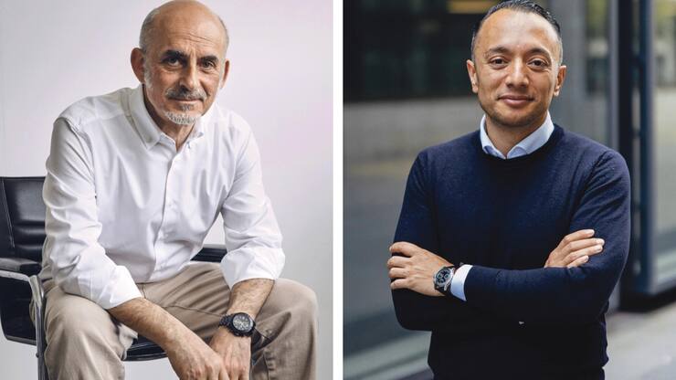 <p>Künzli-Besitzer Roberto Martullo (links) und Neo-Curler Alan Frei: Zusammen an die Olympischen Winterspiele 2026. Hoffentlich.</p>