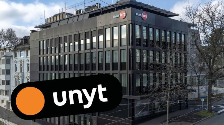<p>Bank WIR in Basel: Aus diesem Hause stammt die neue Digitalwährung Unyt.</p>
