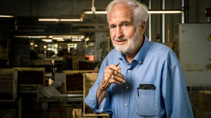 <p>75 Jahre lang arbeitete Heinrich Villiger für sein Imperium.</p>