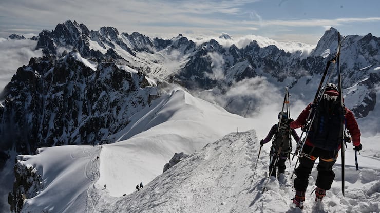 <p>Vallée Blanche: Traum jedes Freeriders.</p>