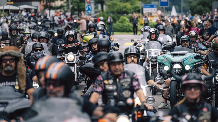 <p>Schweizer Treffpunkt: Die Swiss-Harley-Days-Parade 2024 in Lugano. Hier trafen sich die Marken-Aficionados und führten ihre Maschinen vor.</p>