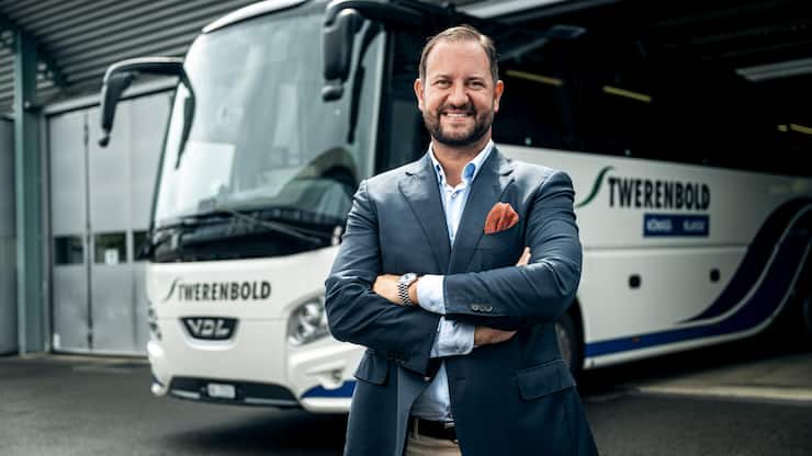 <p>Karim Twerenbold: Der boden­ständige Patron wächst mit seinem Familien­unternehmen prozentual ­zweistellig.</p>