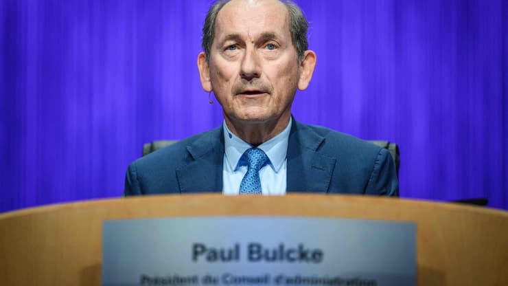 <p>Paul Bulckes Abgang stärkt CEO Laurent Freixe.</p>