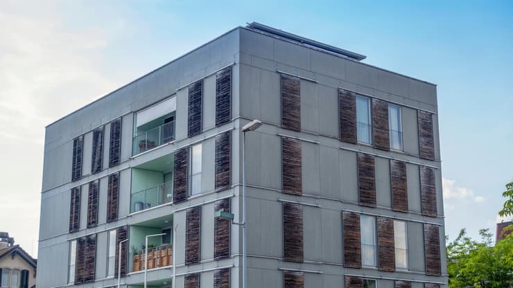 <p>Apartmenthaus in Rapperswil SG.</p>