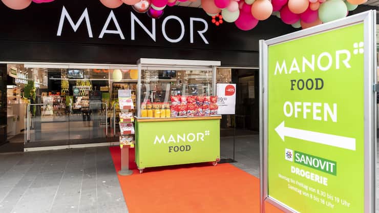 <p>Während Corona offen, ab 2027 an Coop ausgelagert: In Basel wird über die Zukunft des Lebensmittel-Supermarkts von Manor diskutiert (Archivbild 2020).</p>