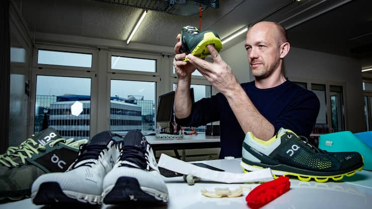 <p>Die Sportschuhmarke On des Mitgründers David Allemann erzielt in den USA immer höhere Umsätze.</p>