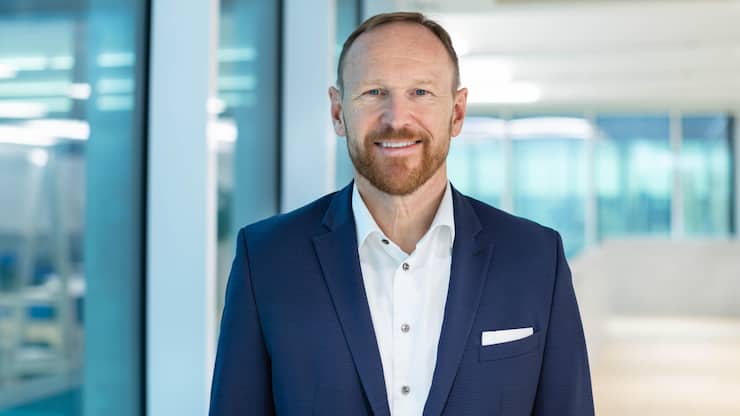 <p>Stefan Scheiber ist CEO der Bühler Group, die in diesem Jahr den GFM-Marketingpreis gewinnen konnte.</p>