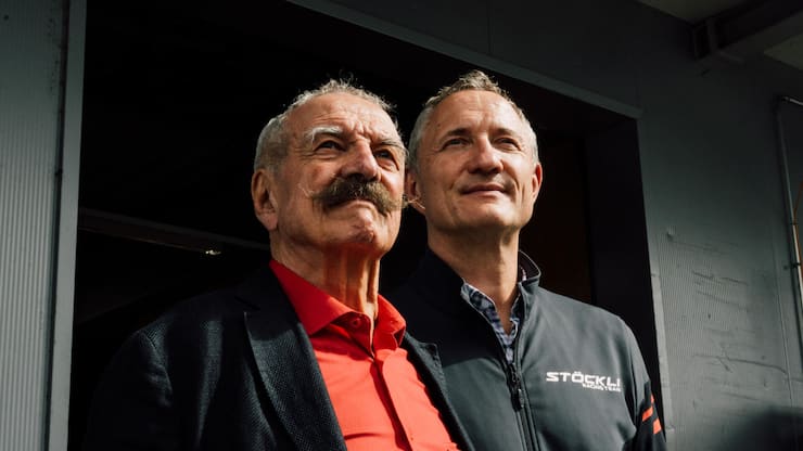 <p>Vater und Sohn: Willi Glaeser (l.) und Marco Gläser.</p>