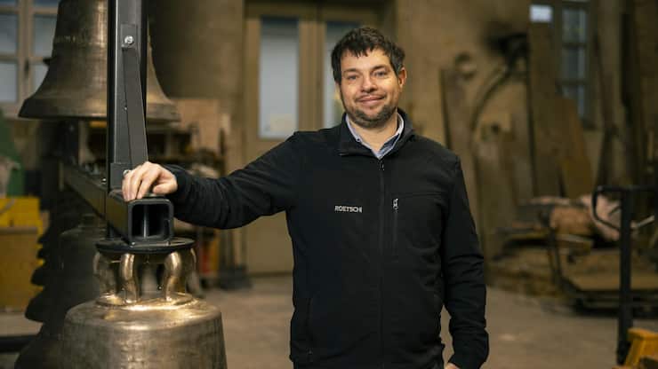 <p>Jari Putignano kam vom Weltall zu den Glocken nach Aarau. Er ist verantwortlich, dass das Unternehmen noch lange das älteste produzierende der Schweiz bleibt.</p>
