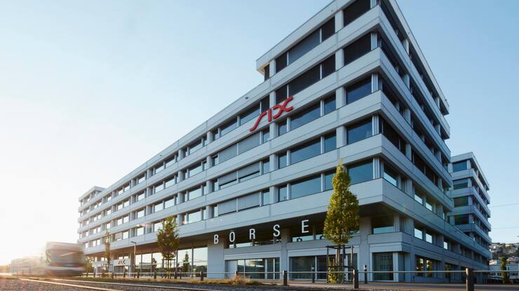 Gebäude der Schweizer Börse SIX