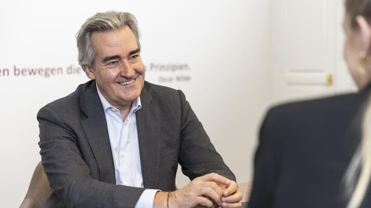 <p>«Erstmals in der Geschichte der Menschheit wachsen die Lösungen schneller als die Herausforderungen», hält Reto Ringger fest.</p>