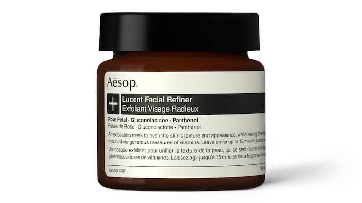 <p>Aesop: Gesichtsmaske Lucent Facial Refiner, 60 ml, Fr. 85.-.</p>