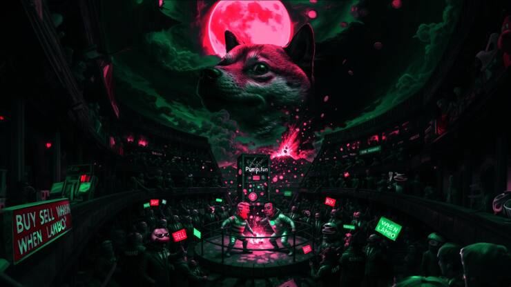 <p>Diese Illustration wurde von einem KI-Modell generiert und von einem Menschen überprüft und finalisiert.</p><p>Jeden Tag werden auf der Plattform ­Pump.fun mehr als 10'000 neue Coins auf den Markt gebracht. Der ­Trump versus Musk Coin war einer davon. Der allergrösste Teil bleibt in der Bedeutungslosigkeit.</p>