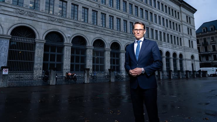 <p>Neuer Nationalbank-Chef: Martin Schlegel ist seit dem 1. Oktober Präsident der ­Währungsbastion im Herzen Zürichs.</p>