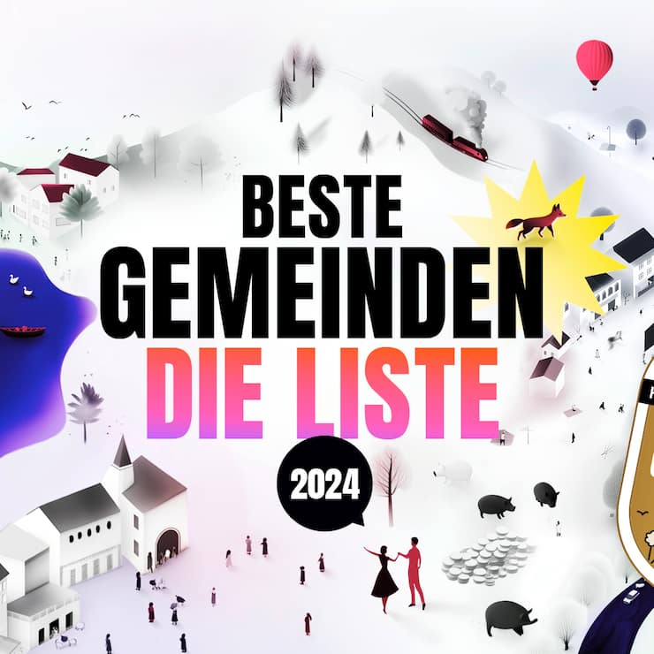 Beste Gemeinden: die Liste 2024