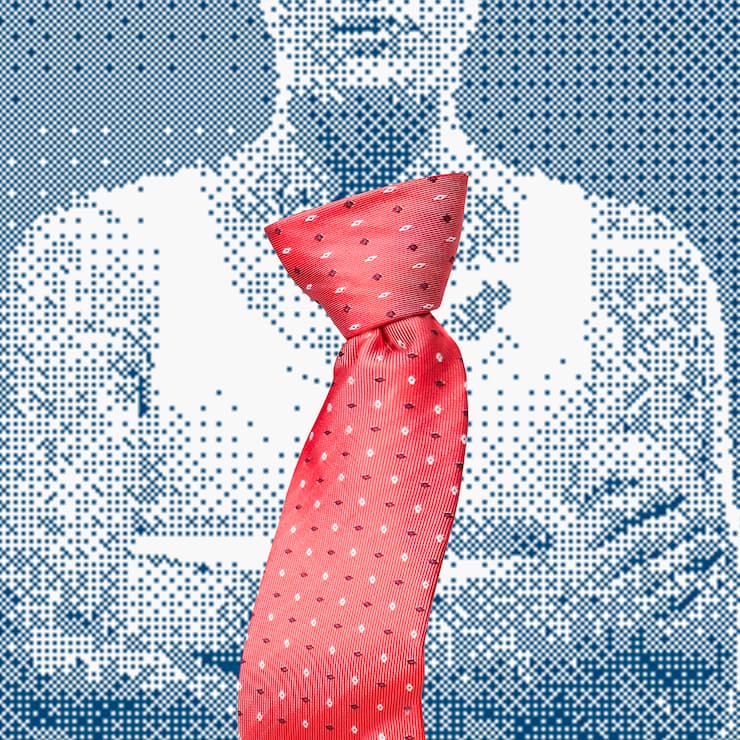 Illustration BERNA Krawatte