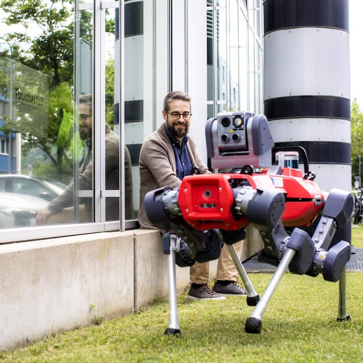 <p>Das Start-up Anybotics, im Bild Co-Founder und CEO Péter Fankhauser, bekam 60 Millionen Dollar für seine US-Expansion. </p>