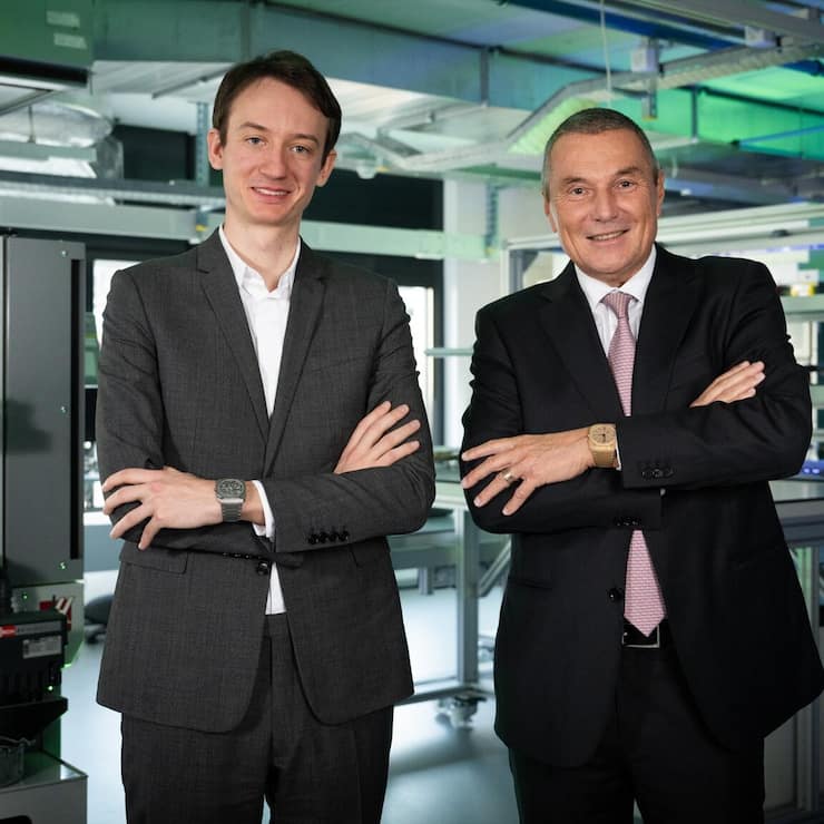 Frédéric Arnault und Jean-Christophe Babin.