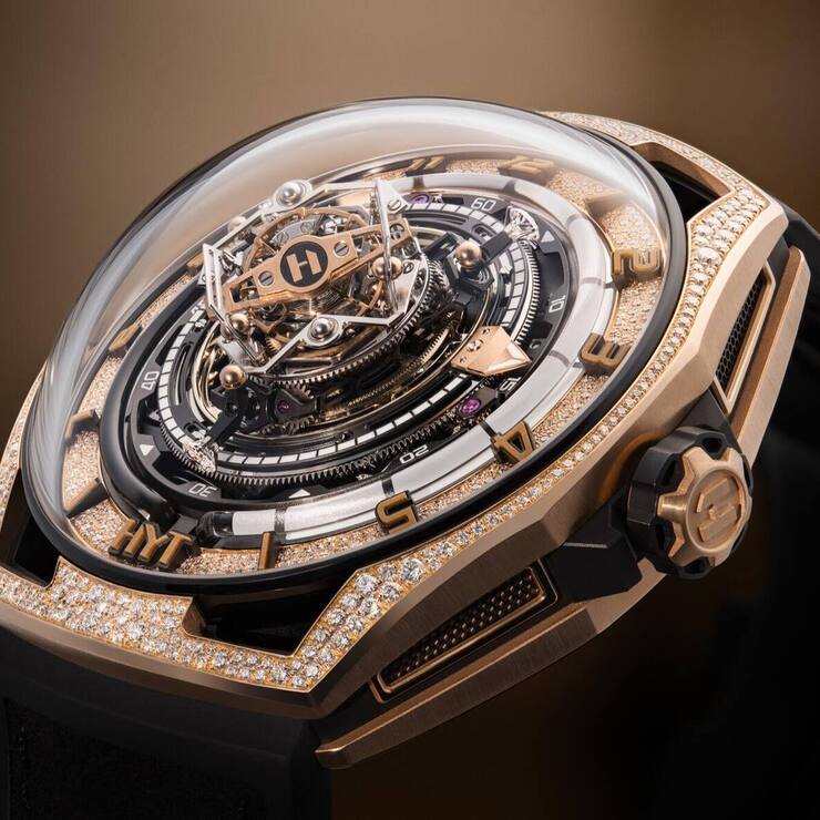 Conical Tourbillon Infinity Diamonds