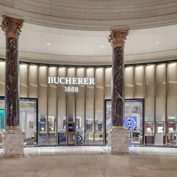 Bucherer Reopens Biggest Luxury Watch & Fine Jewelry Store In America In The Forum Shops At Caesars, Las Vegas