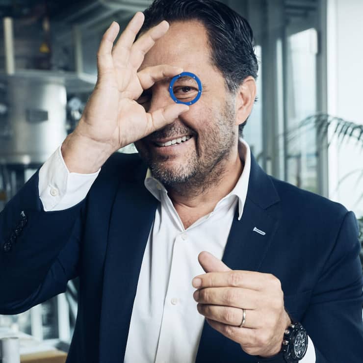 <p>Julien Tornare (52) ist seit letztem Jahr CEO von Hublot. Zuvor leitete er TAG Heuer und Zenith.</p>