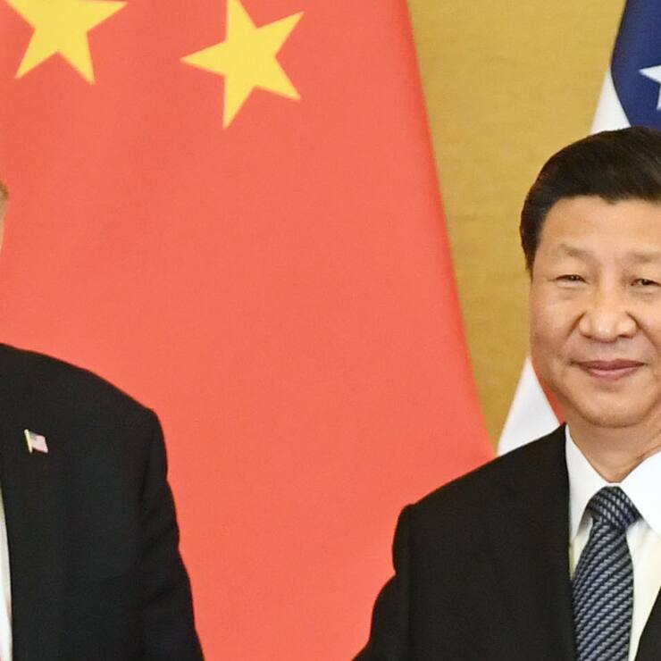 Donald Trump und Xi Jinping