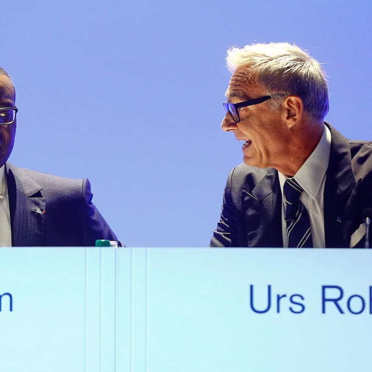Urs Rohner Tidjane Thiam