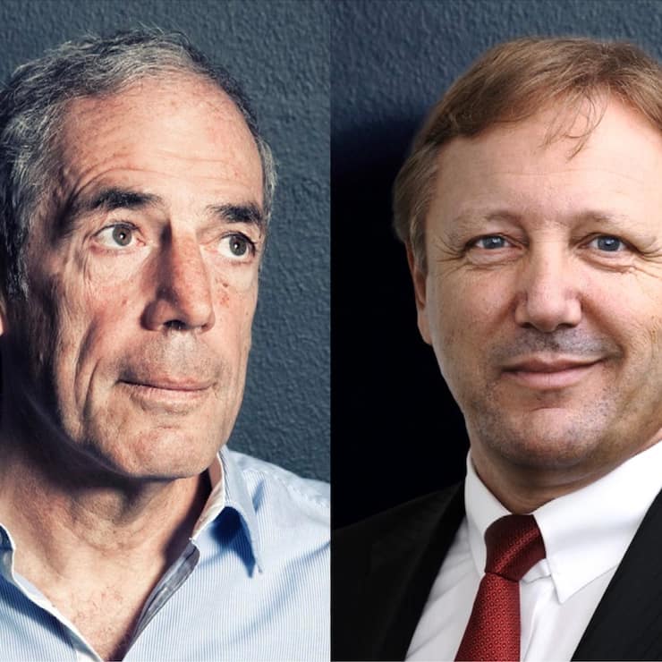 Anton Affentranger und Hans-Ulrich Meister