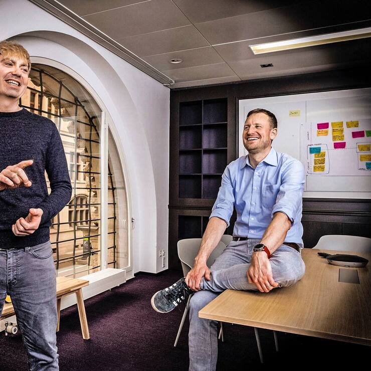 David Fuersinger und Philipp Dick