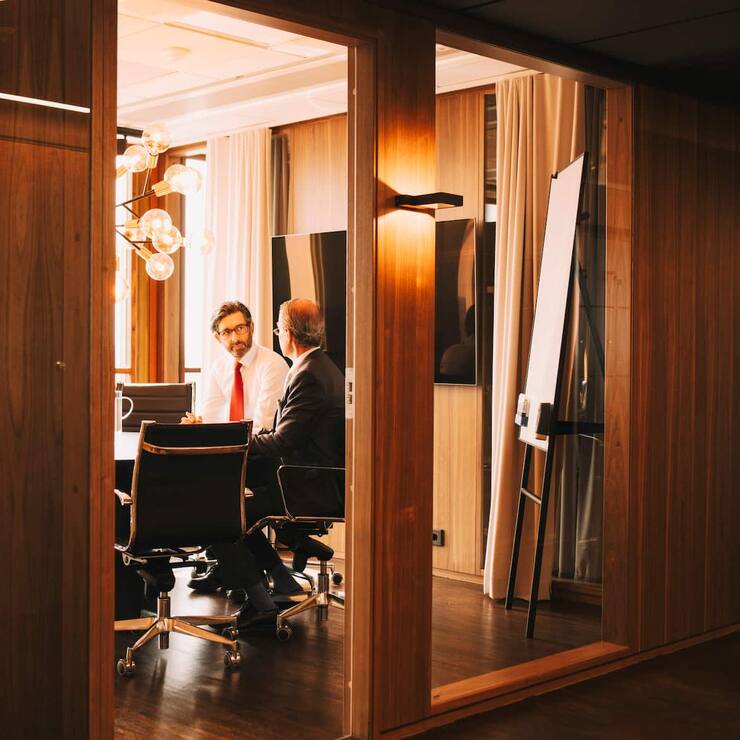 Anwalt Beratung Meeting