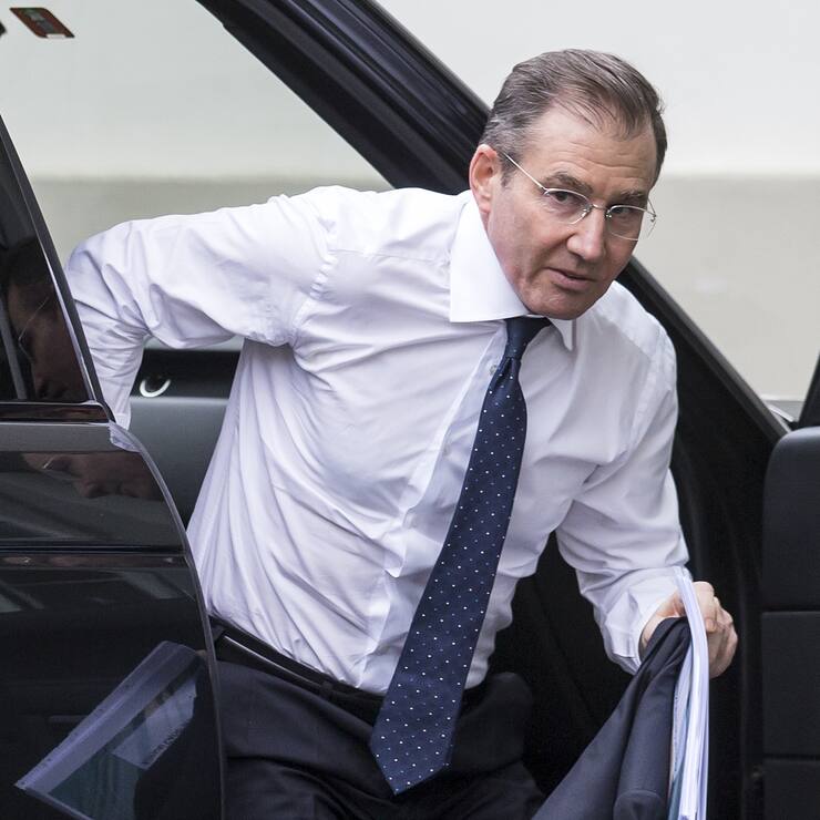 ARCHIVBILD --- ZUM BERVORSTEHENDEN CHEFWECHSEL BEI GLENCORE VON YVAN GLASENBERG ZU GARY NAGLE STELLEN WIR IHNEN FOLGENDES BILD ZUR VERFUEGUNG - Ivan Glasenberg, CEO Glencore, ist auf dem Weg zur Glencore-Jahresversammlung am Mittwoch, 2. Mai 2018, in Zug. (KEYSTONE/Alexandra Wey)
