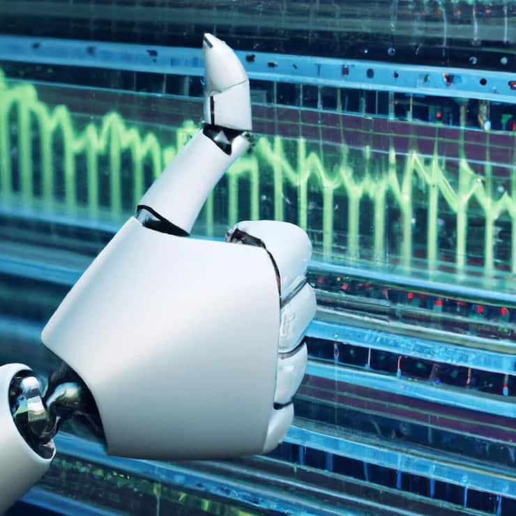 Roboterhand Kurs Aktie KI