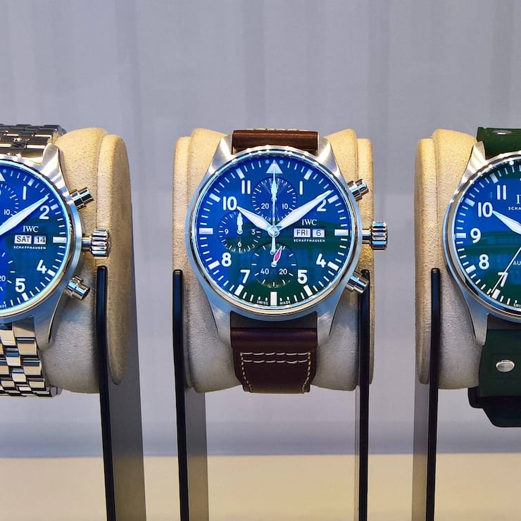  IWC International Watch aus Schaffhausen gehört seit 2000 dem Schweizer Luxusgüterkonzern Richemont.