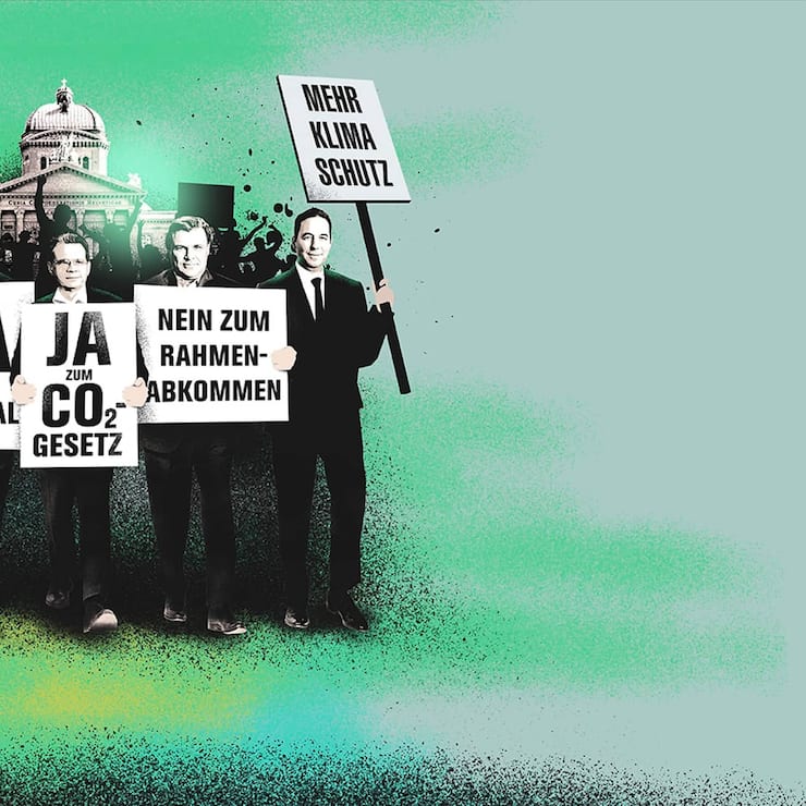 Illustration zu politischen CEOs - Bilanz 06/21