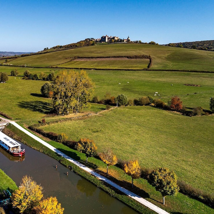 Flussreise Schiff Reine Pédauque Burgund