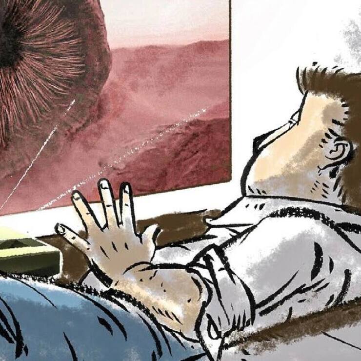 Xgimi Aura: Illustration Crashtest