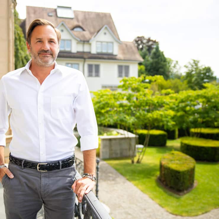 GenerationsübergreifendStecken Schoggi-Geld in Start-ups: Investoren Derek (l.) und Ernst Tanner.