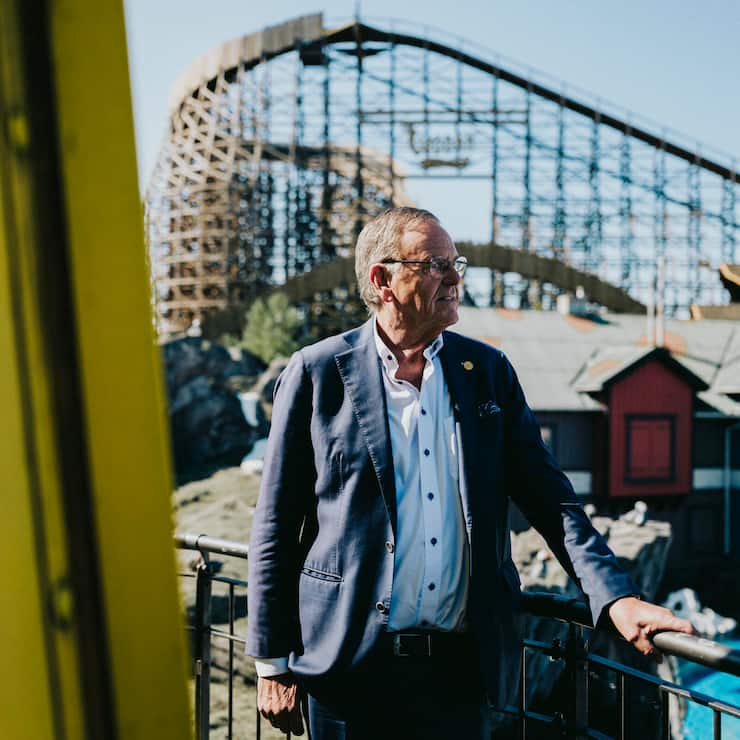 Family BusinessRoland Mack gründete 1975 mit seinem Vater Franz den Europa-Park. Damals eine Grünfläche mit ein paar Attraktionen.