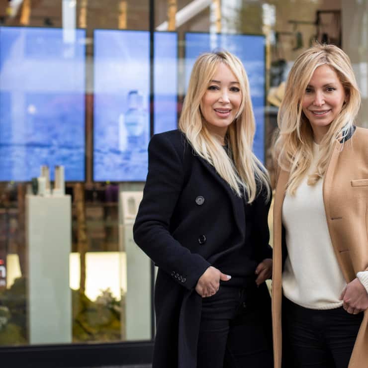 Haben gutlachen: Haleh (r.) und Golnar Abivardi.