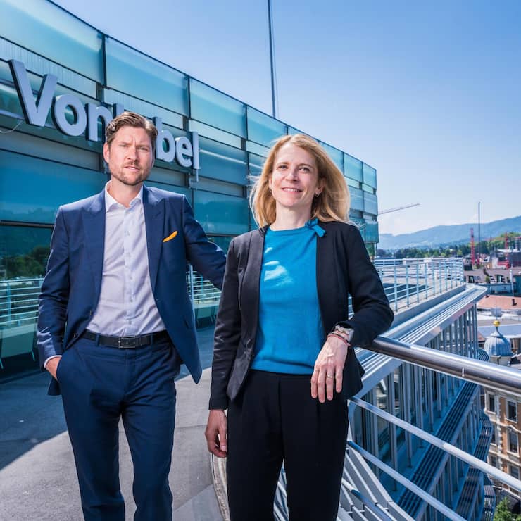 BjÃ¶rn Wettergren Maja Baumann VR Bank Vontobel