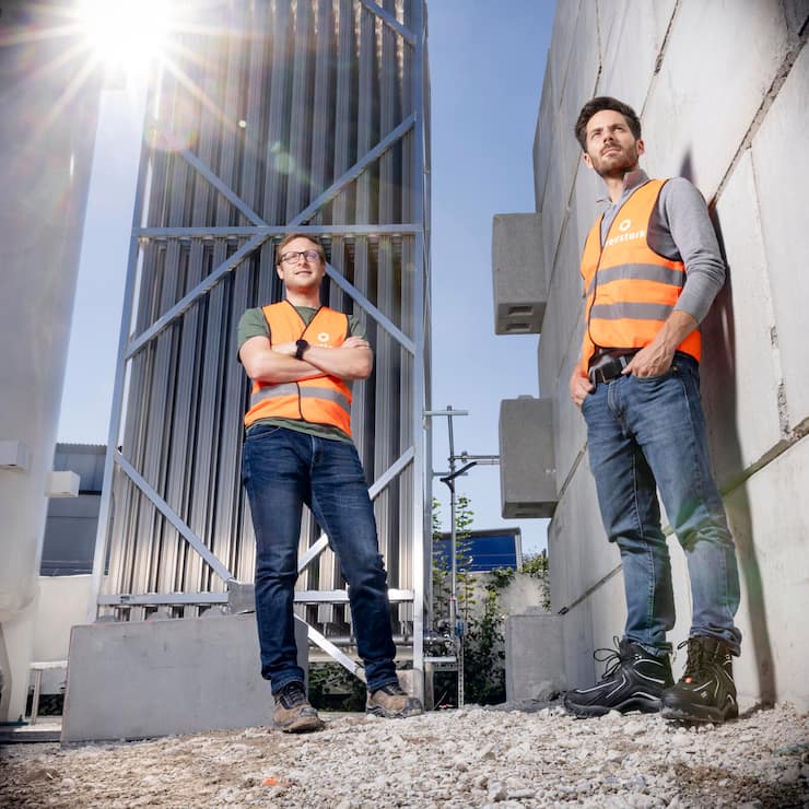 Mit ihrer Carbon-Capture-Technologie verzeichnen die Co-CEOs von Neustark, Valentin Gutknecht und Johannes Tiefenthaler, ein Wachstum von 271 Prozent pro Jahr.